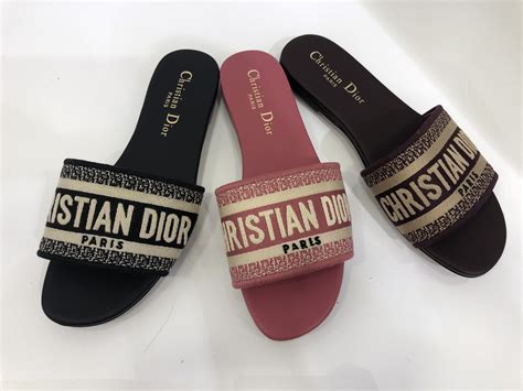 christian dior slippers for ladies.